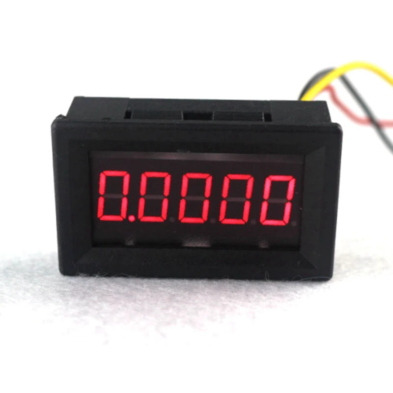 Red 0.36/" LED 5 Digit DC 0-33.000V Digital Voltmeter Voltage Meter Car Panel UK