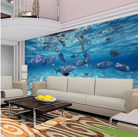 US $13.04 20% OFF|Kundenspezifische Wandtapete aquarium 3D fototapete für schlafzimmer wohnzimmer sofa TV hintergrund wandbild wand papier in ... US $13.04 20% OFF|Kundenspezifische Wandtapete aquarium 3D fototapete für schlafzimmer wohnzimmer sofa TV hintergrund wandbild wand papier in ...