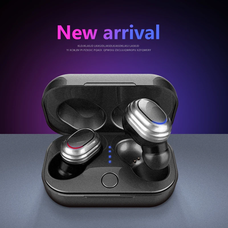 

New Bluetooth V5.0 Headset Sport Wireless Headphones TWS Bluetooth Earphone For IPhone Samsung Huawei Xiaomi Android Earbuds
