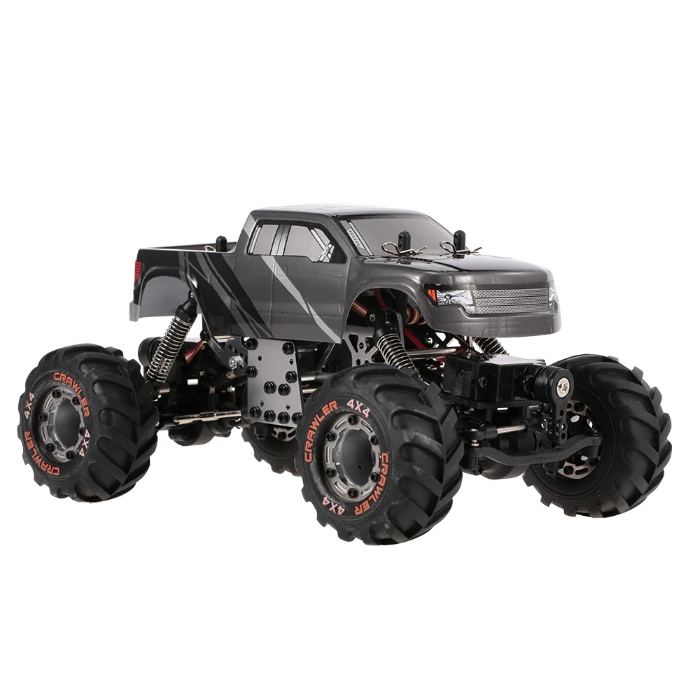 HBX 2098B RC автомобиль 1/24 2,4 ГГц 4WD 4WS Опустошитель Рок Гусеничный RTR с двойной Кабанчик для сервопривода внедорожный RC автомобиль 2-3 км/ч скорость