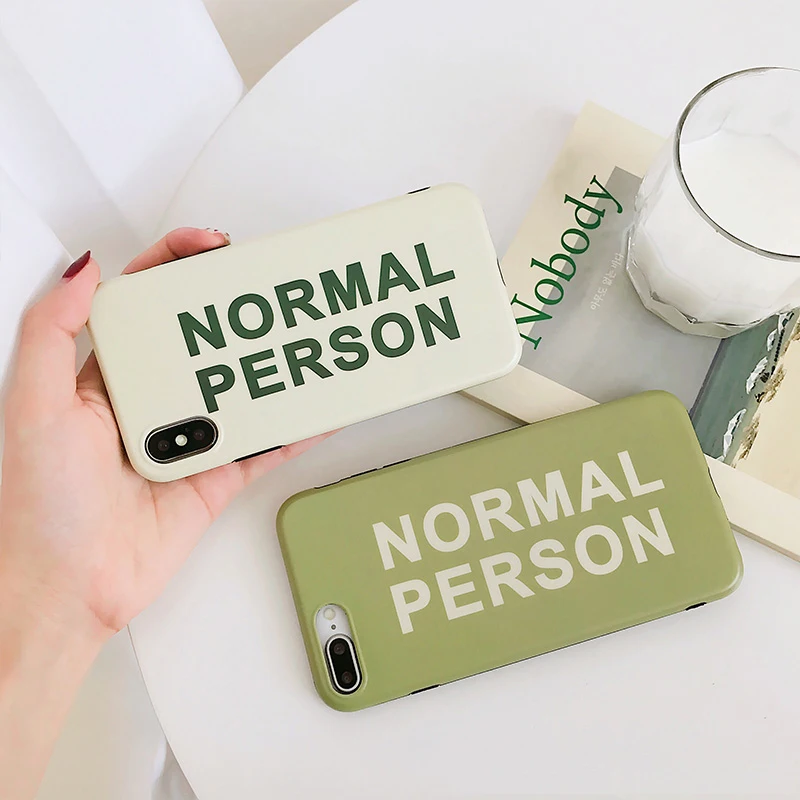 

Simple quotes phone case for iphone X case soft tpu Case For iphone 6 6s 7 8 7plus matte back cover capa