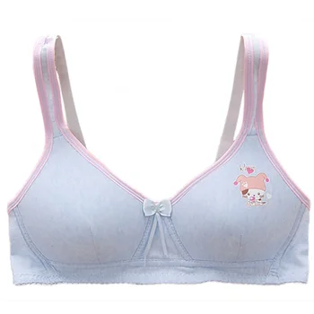 

Thin Wireless Push Up Bra Women Young Girls Small Breast Cute Bra Sexy Lingerie Underwear Women Seamless Cotton Bra