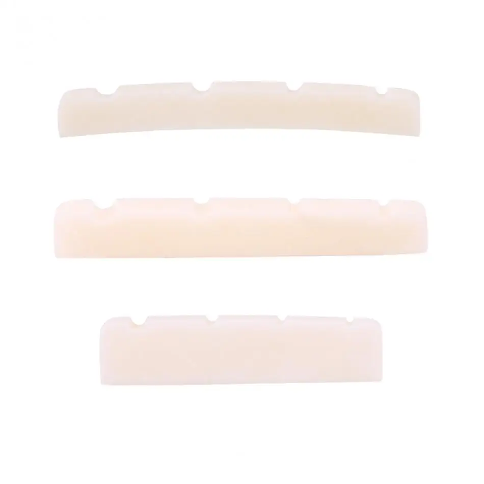 Bone Bass Nut Upper Nuts for 4 Strings Electric Guitar Basses