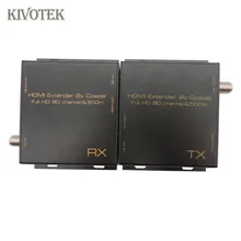 HDMI Extender Sender/Trasmitter Receiver Adapter 500m RF Coaxial Cable Connector,80 Channel,NTXs to NRXs For CCTV Free Shipping