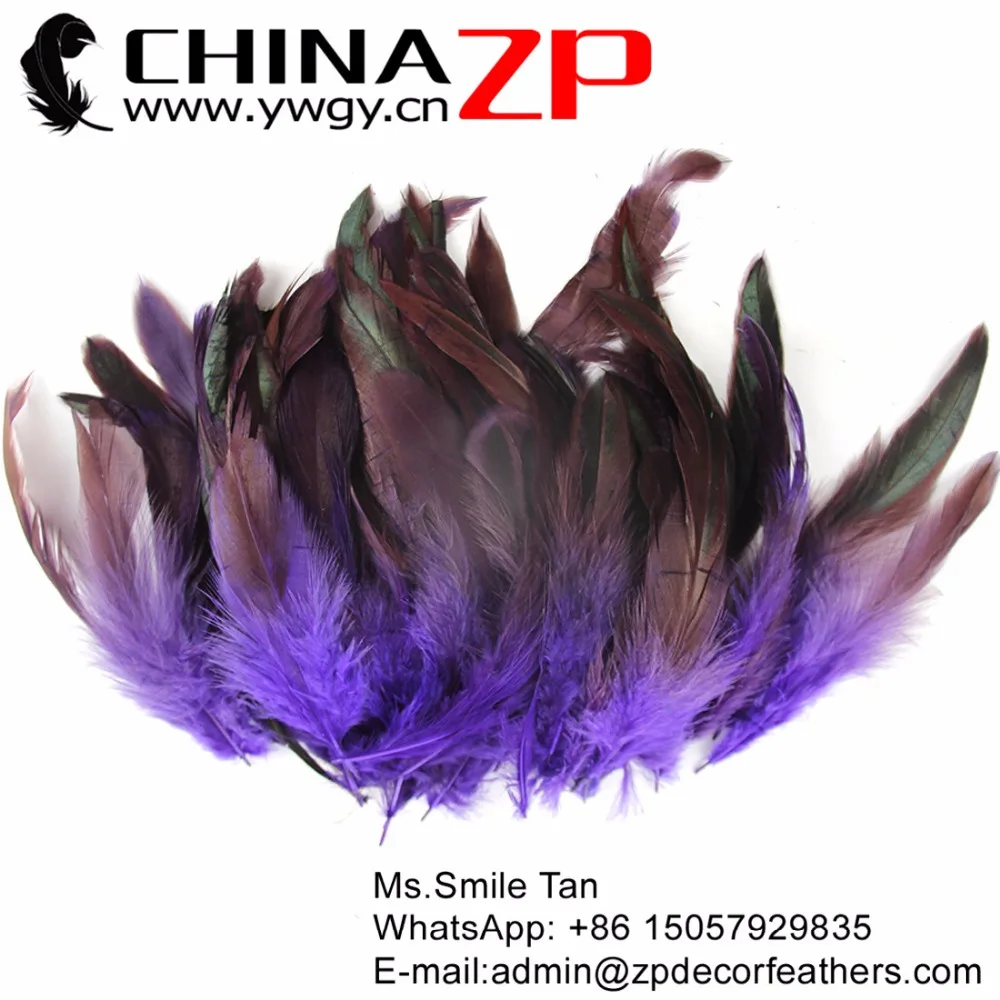 BULK 50pcs Natural Tan Bronze Rooster Coque Feathers 12-20cm DIY Craft Millinery