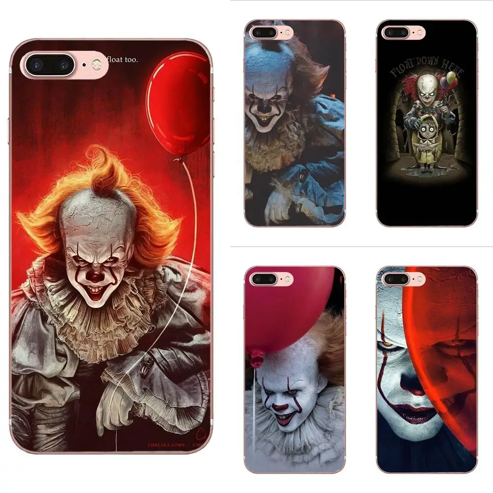 Pennywise клоун поплавок It мультфильм комикс для Huawei Honor 4C 5A 5C 5X 6 6C 6A 6X 7 7X 8 9 V8 V10 Y3II Y5II Y6II