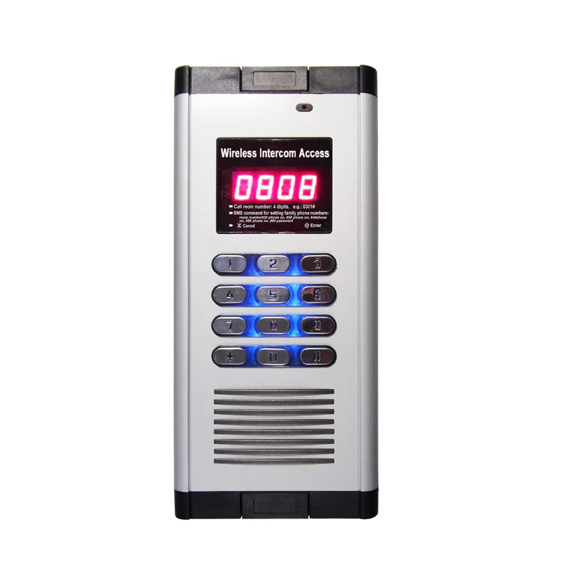 

cell phone call automatic door-phone  intercomunicacion Edificio door phone intercom access control systerm