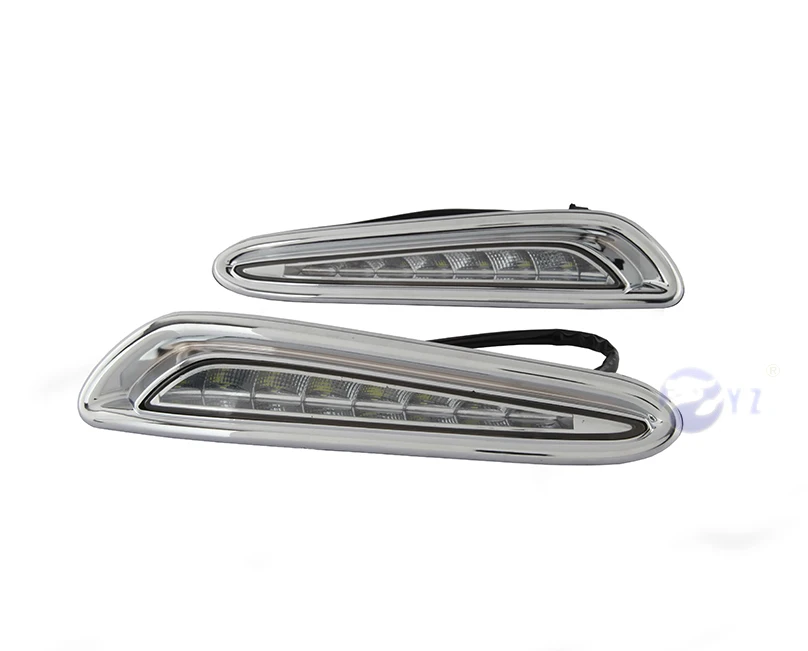 DRL For Mazda 3 2010 2011 2012 2013 Daytime Running Lights fog lamp cover headlight 12V Daylight car-styling