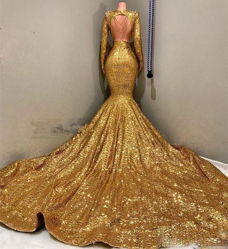 2019-golden-prom-dresses-long-sleeves-sequined-mermaid-beaded-stones-backless-sweep-train-vestidos-de-festa-party-evening-gowns