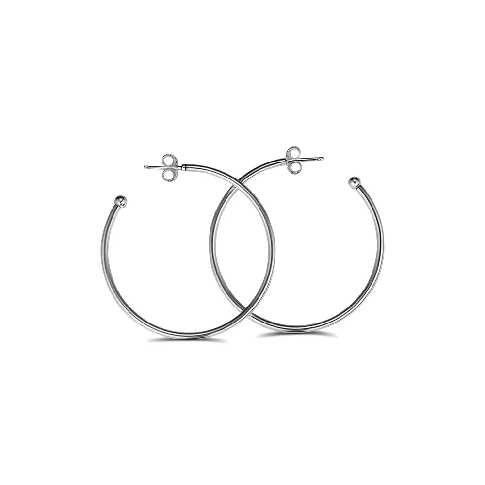 

925 Sterling Silver Jewelry Princess Wish Stud Earrings High Quality Clear CZ Earring for Women Fashion anti-allergy earrings