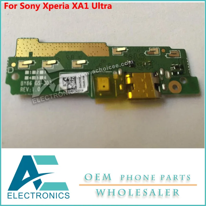 Для Sony Xperia xa1 ультра USB зарядный порт разъем плата для зарядки вибратор двигатель гибкий кабель аксессуары Связки