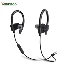 YEINDBOO Wireless Bluetooth Earphone Sports Sweat proof Stereo Earbuds Headset In-Ear Earphones with Mic for iPhone & Smartphone syllable d300l sweat proof sports bluetooth earphones with mic