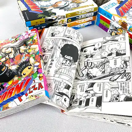 5 Books Hitman Reborn Vol 1 5 Manga Comic Book Complete All Set Japanese Youth Cartoon Comic Language Chinese Literature Fiction Aliexpress