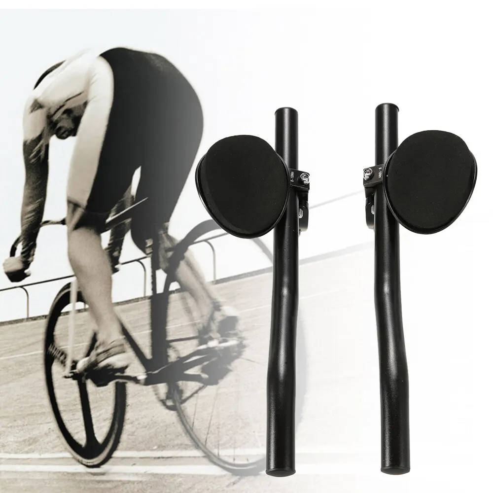

Aerobar MTB Aero Handlebar Road Bike Trial Aero Bars for Triathlon Racing Rest TT Handlebar for Bicycle Aluminum Alloy