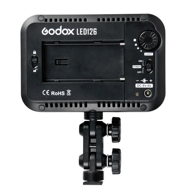 Godox Светодиодный 126 светодиодный видео лампа освещение для цифровых камер