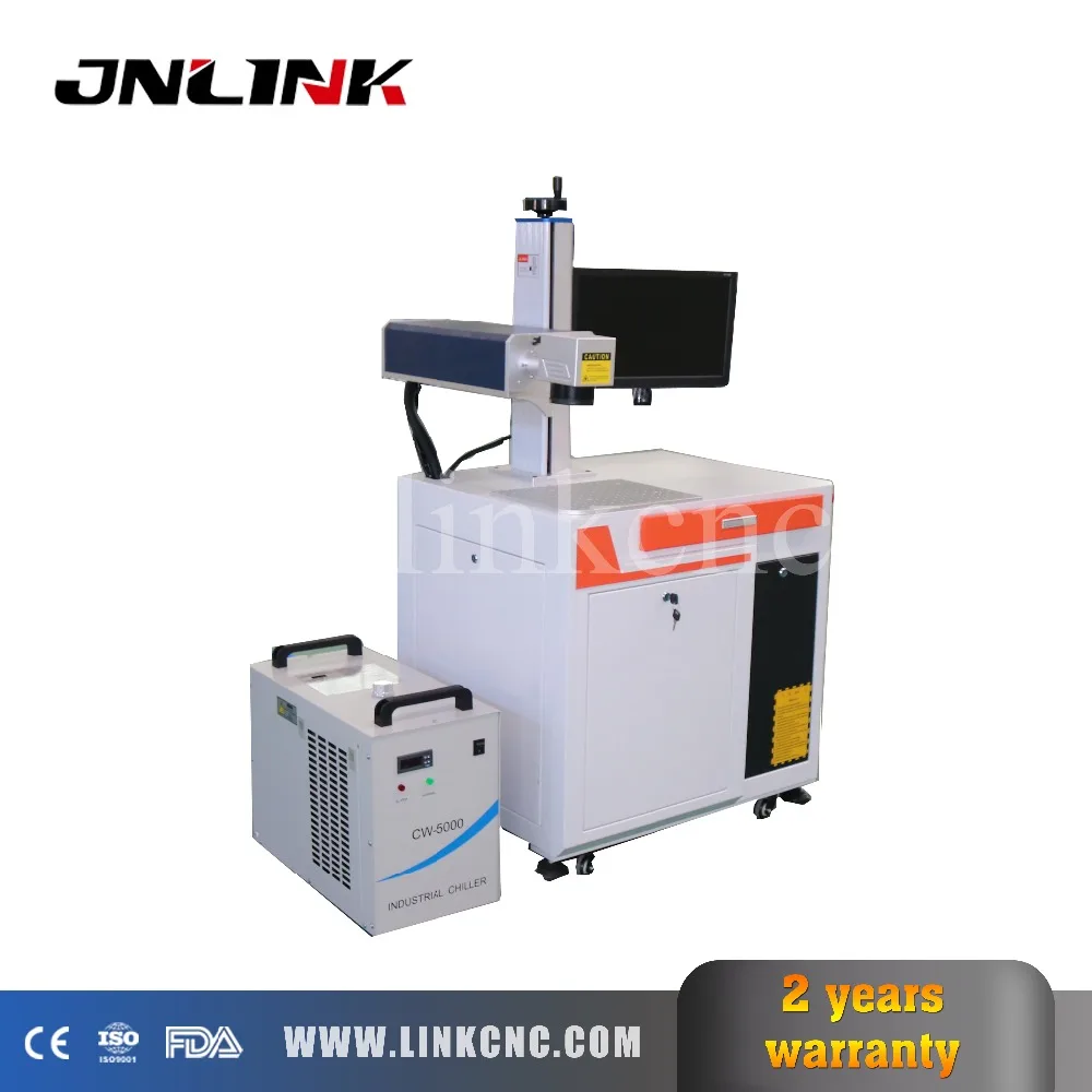 High Technology Laser Marking Machine Uv With 5200W Water Chiller UV