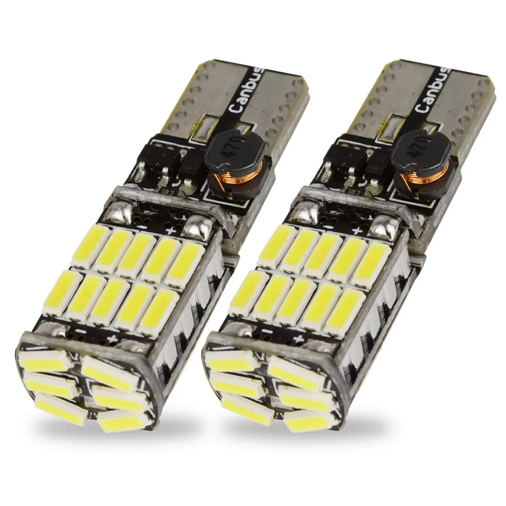 Qasim Lot De 25 Ampoules LED 194 2825 T10 168 912 921 W5W T3.25 Pour