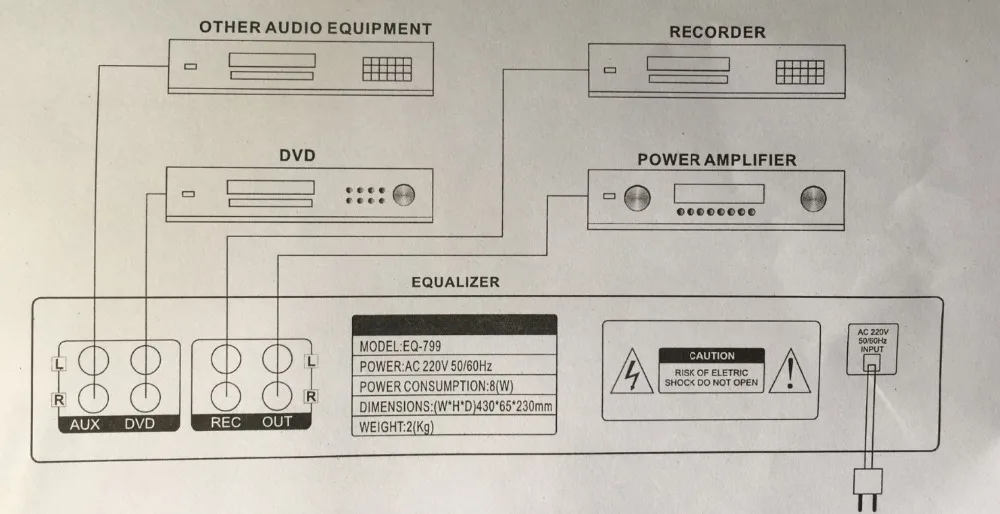 Bluetooth EQ231 стерео 25-полосный гарфический эквалайзер 25 двухканальный независимый домашний/KTV/сценический Профессиональный эквалайзер