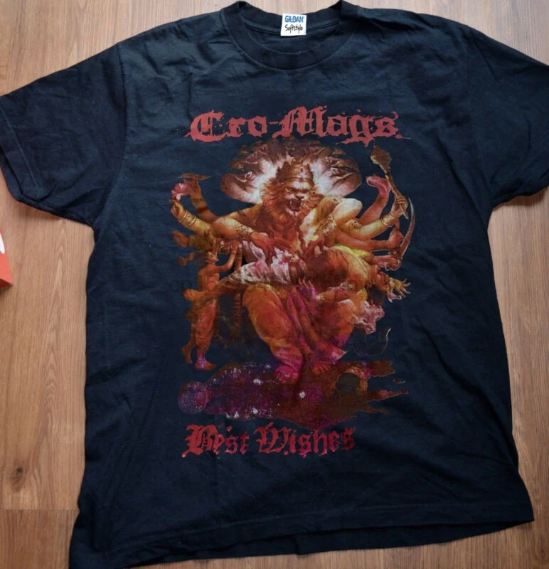 

Cro Mags OG 1991 Tour shirt vTG bad brains judge leeway youth of tour Reprint