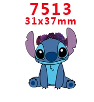 7513 30 шт мультфильм персонаж плоское украшение из смолы PR 6634 - Цвет: 7513