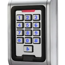 S100-EM IP68 waterproof metal casing standalone EM access control and with Wiegand 26 output