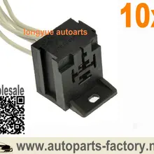 Longyue 10 шт. 5 способ A/C HVAC реле Ремонт Разъем Pigtail Нагреватель Переключатель Гнездо 8"