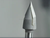 v groove 1/2 שאנק, "V" Bit נתב V Groove, נגרות, גודל 1/2" x 1/2" (3)