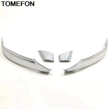 

TOMEFON Exterior Accessories For Audi Q7 2016 2017 2018 Side Door Rearview Mirror Decorative Trim Moulding Styling ABS Chrome