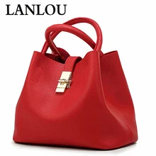 LAN LOU 2019 New Women bag Shoulder Bags Famous Brand Candy Handbags Female Woman Bag ladies Crossbody buckets Messenger Bags