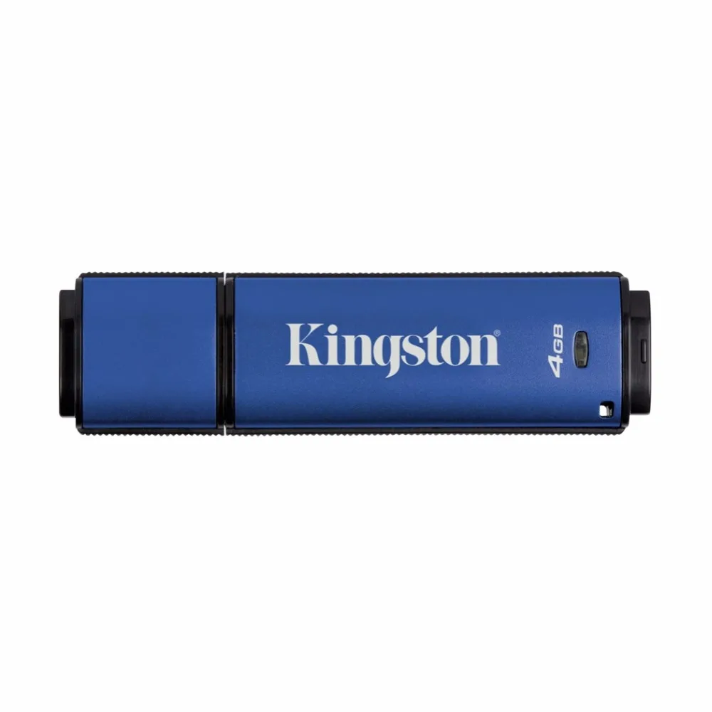 

Kingston Technology DataTraveler Vault Privacy 3.0 4GB, 4 GB, 3.0 (3.1 Gen 1), Conector USB Tipo A, 80 MB/s, Tapa, Azul
