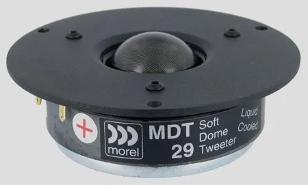 HF 071 HiFi динамики 1 дюймовый мягкий купольный твитер/MDT 29/частота response1800 20000hz 8ohm 89dB