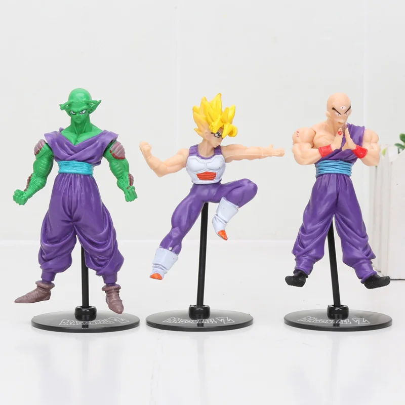 20 шт./компл. аниме Dragon Ball Z toys GT экшн фигурки сумасшедшие вечерние 10 см клетка Freza son