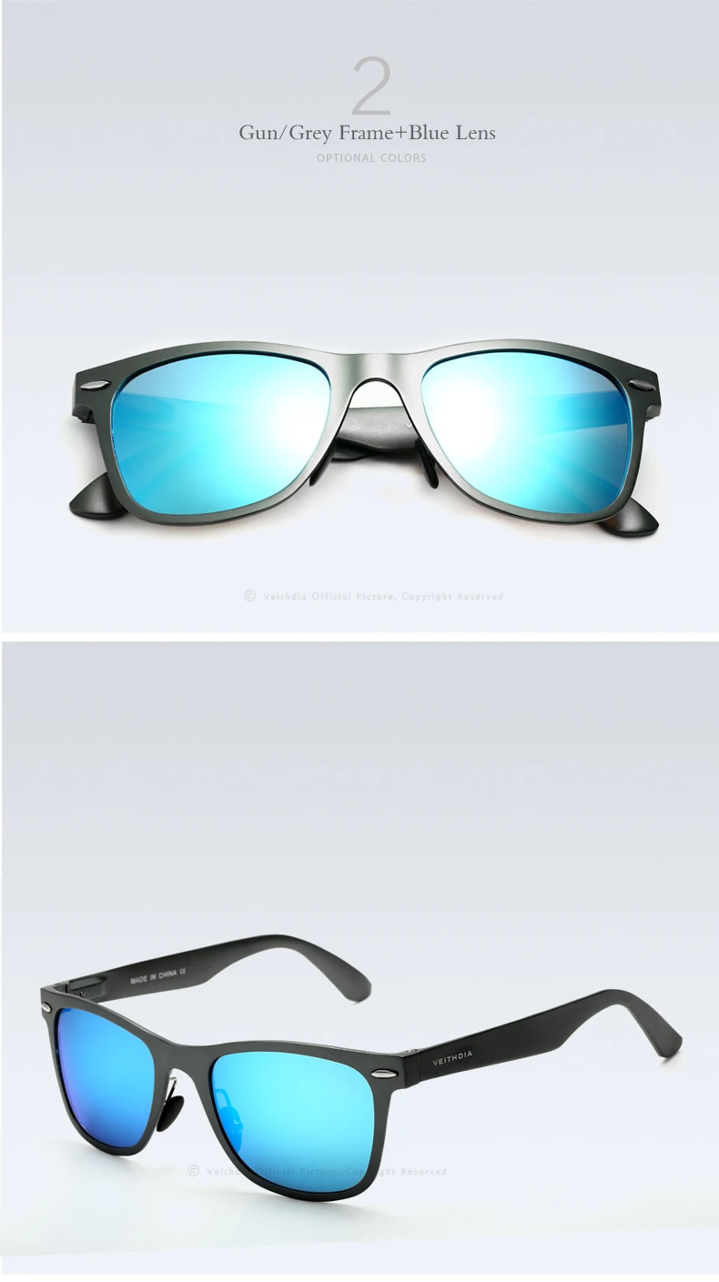 VEITHDIA, авиационные, алюминиевые, мужские солнцезащитные очки, зеркальные, солнцезащитные очки, для вождения, для улицы, очки, очки, аксессуары для женщин/мужчин