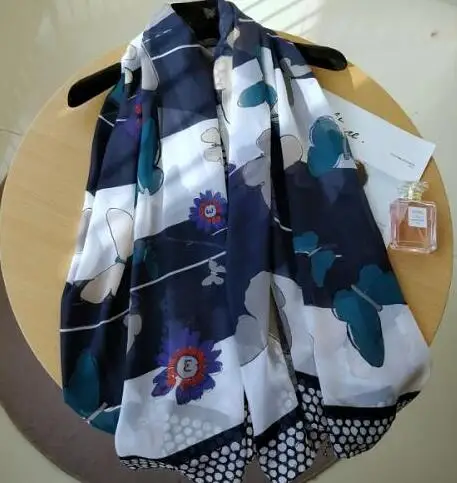 Итальянский модный женский летний шарф в подарок