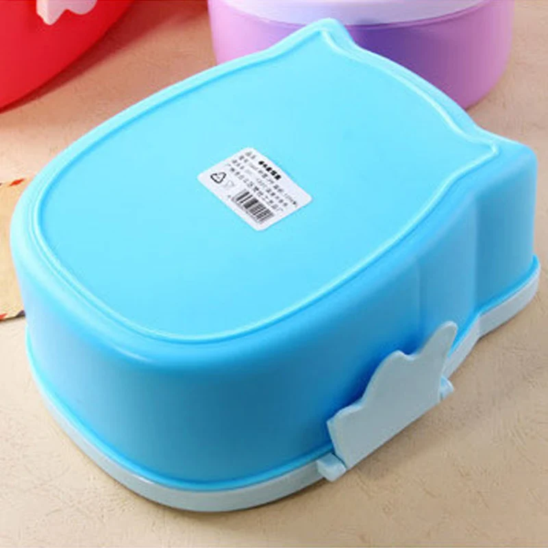 Cartoon Children Owl Lunch Box Food Fruit Storage Container Portable Baby Bento Box Safe Food Picnic Container Lunchbox BB5065 (6)