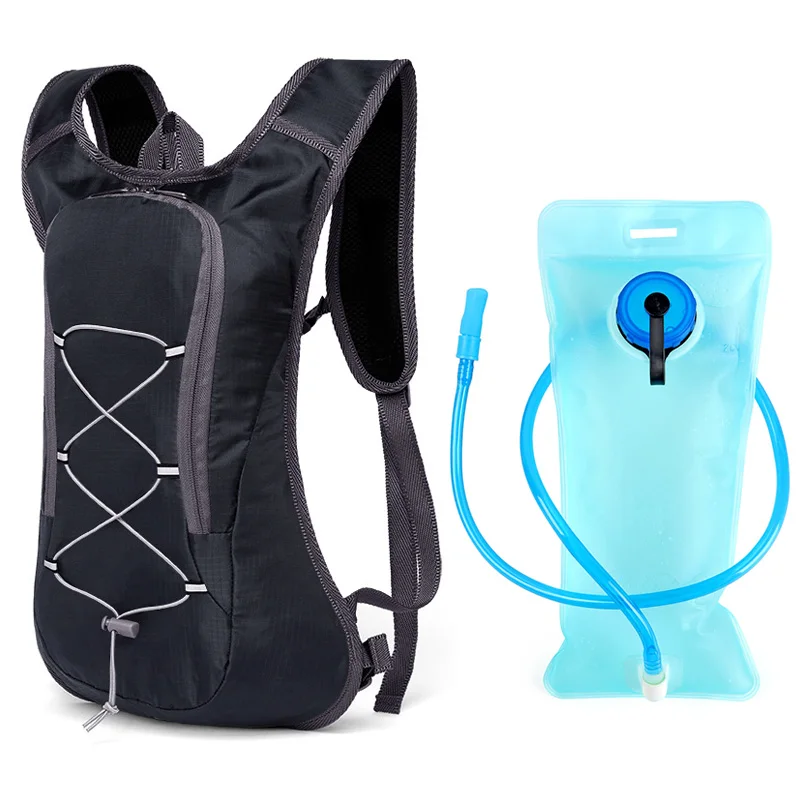 BLK Water Bag 8л водонепроницаемый велосипедный рюкзак, сумка для велоспорта, походный рюкзак для мужчин и женщин, MTB велосипедная сумка, легкий рюкзак для велосипеда - Цвет: BLK Water Bag