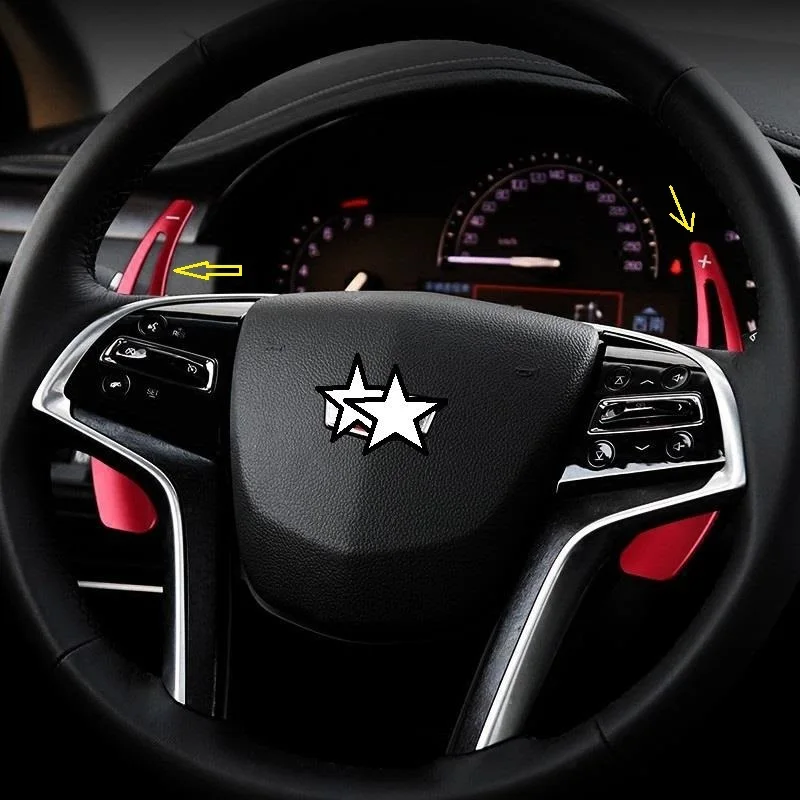 

Car Gear Door Control System Interior Durable Chromium Automobile Mouldings Bright Sequins Accessories 18 19 FOR Cadillac CT6