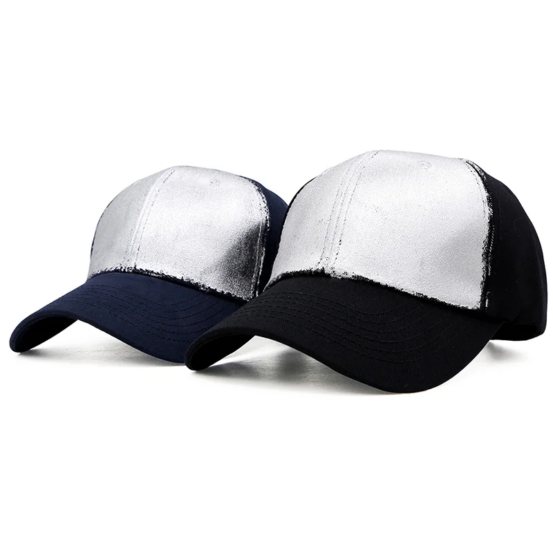 sliver baseball cap