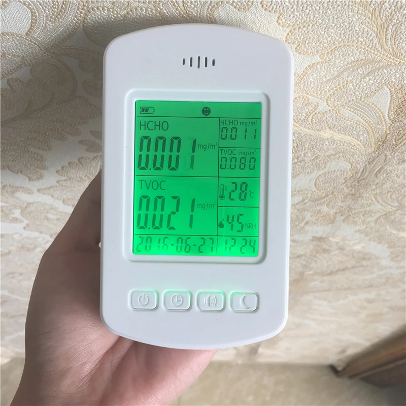 Handheld air quality monitor PM10 PM2.5 detector with good ...