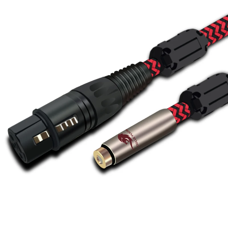Аудиокабель Mini Jack 1/8 &quotМама 3 5 мм к XLR мама Pin разъем для AMP микшера OFC динамик