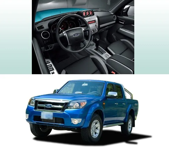 AHHDMCL автомобильный Fascias стерео радио аудио панель навигационная рамка для Ford Ranger Everest 2007 2008 2009 2010 2011 2012