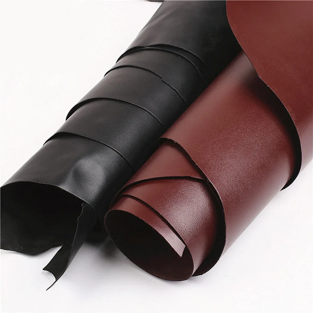 

Natural Light Leather Sheet Plain DIY Material Leather crafts 1.5mm Thick