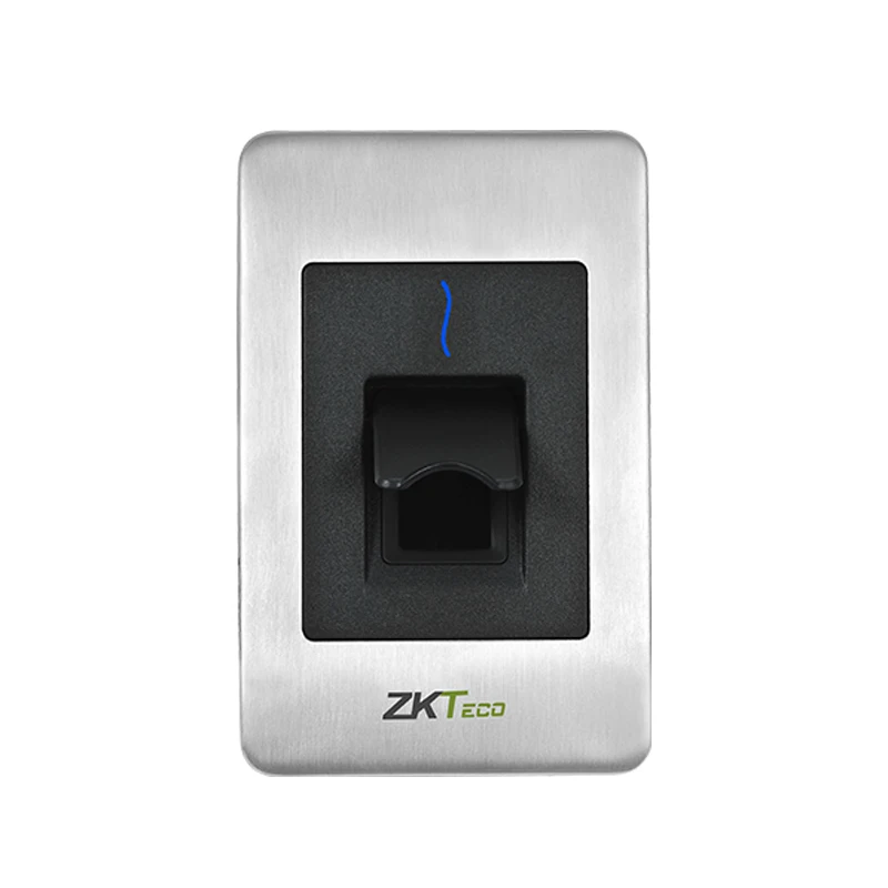 ZK FR1500 IP65 Водонепроницаемый заподлицо RS-485 отпечатков пальцев с отпечатков пальцев защитный чехол совместим