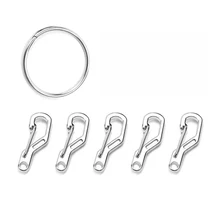 Нержавеющая сталь ЕДК кошельки металлические ключи держатель коллектор чехол для ключей цепи Кольцевые инструменты