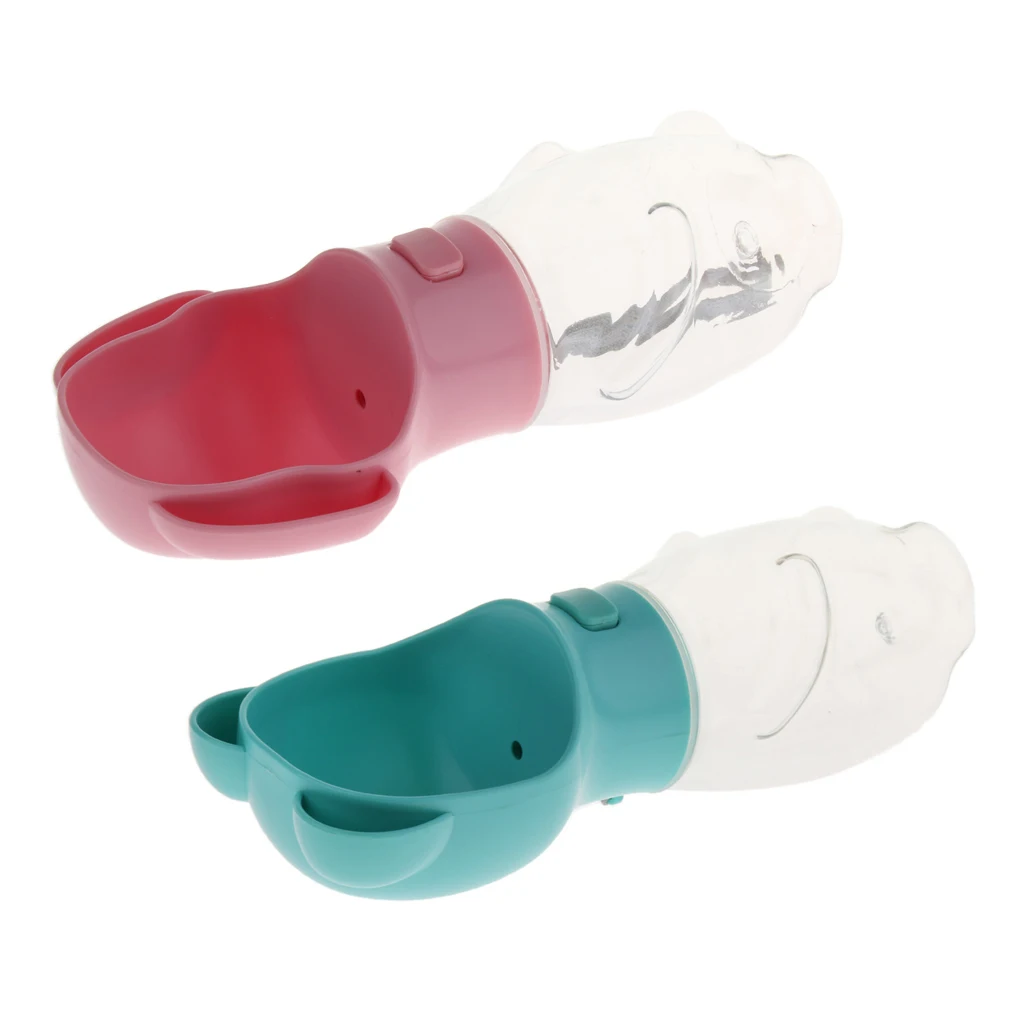 Cartoon Shape Portable Dog Water Bottle, Keep Pet Water Clean Leak Proof Lightweight Bottle Take it outside easily