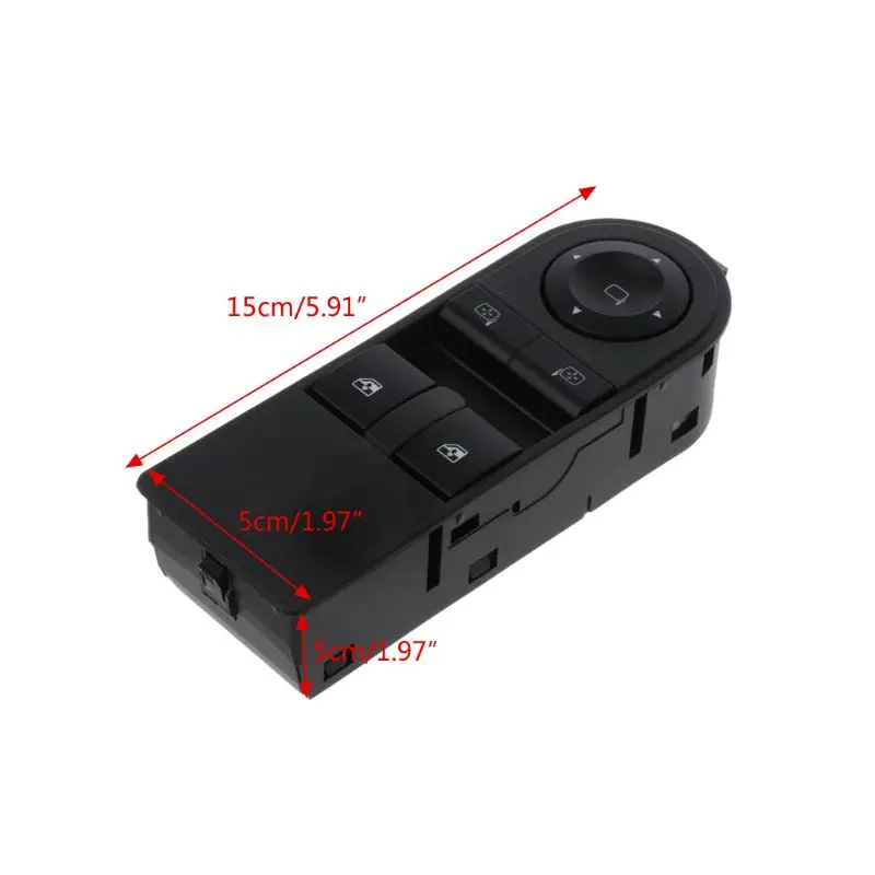 Car Window Master Control Switch Button For Opel Astra H 2005-2010 Zafira B 2005
