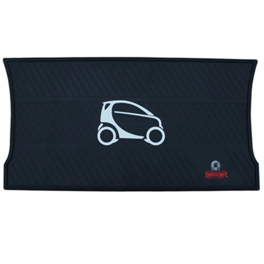 

For Mercedes-Benz Smart 2015 2016 2017 Dedicated Car Cargo Rear Trunk Mat Boot Liner Tray Rubber Texture All Weather Waterproof