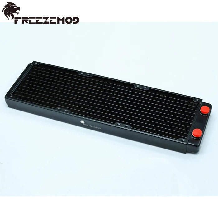 FREEZEMOD 360 мм медный компьютерный жидкостный радиатор для 3*12 см вентилятора. TSRP