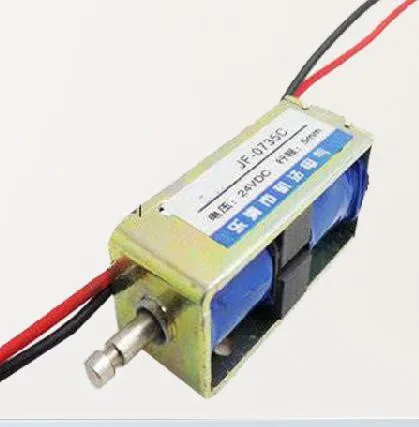 

JF-0735C Two-way self-holding electromagnet Self-holding electromagnet DC12V 24V Stroke 5mm