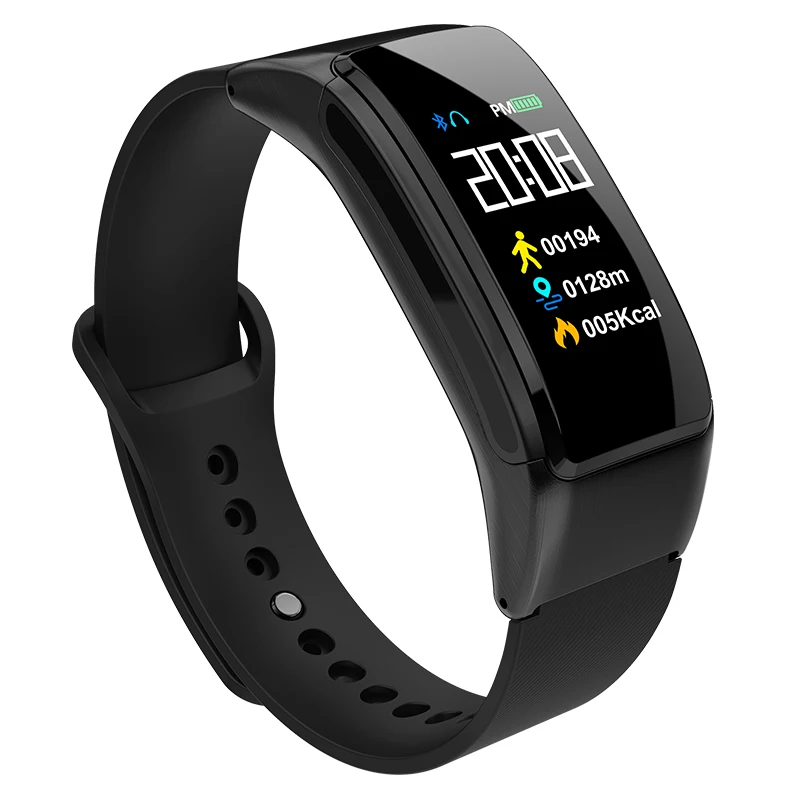 Smartband Black Lykl модный браслет B31 smart watch цветные наушники поговорить с Bluetooth Монитор Сердца спортивный смарт-браслет для фитнеса - Цвет: Smartband Black